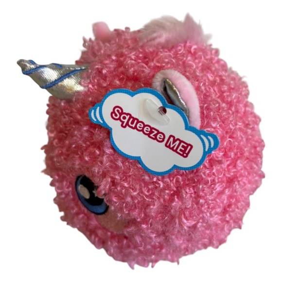 Squeezamals Ursula Unicorn Series 3 Small Plush Toy 3.5” 2019 - Picture 7 of 11